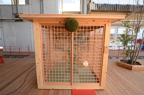 金の茶室・組子の茶室