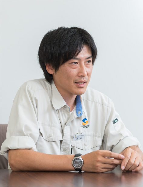 成澤祐二（2012年4月入社）